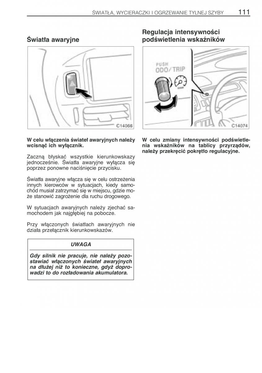 Toyota Previa II 2 instrukcja obslugi / page 120