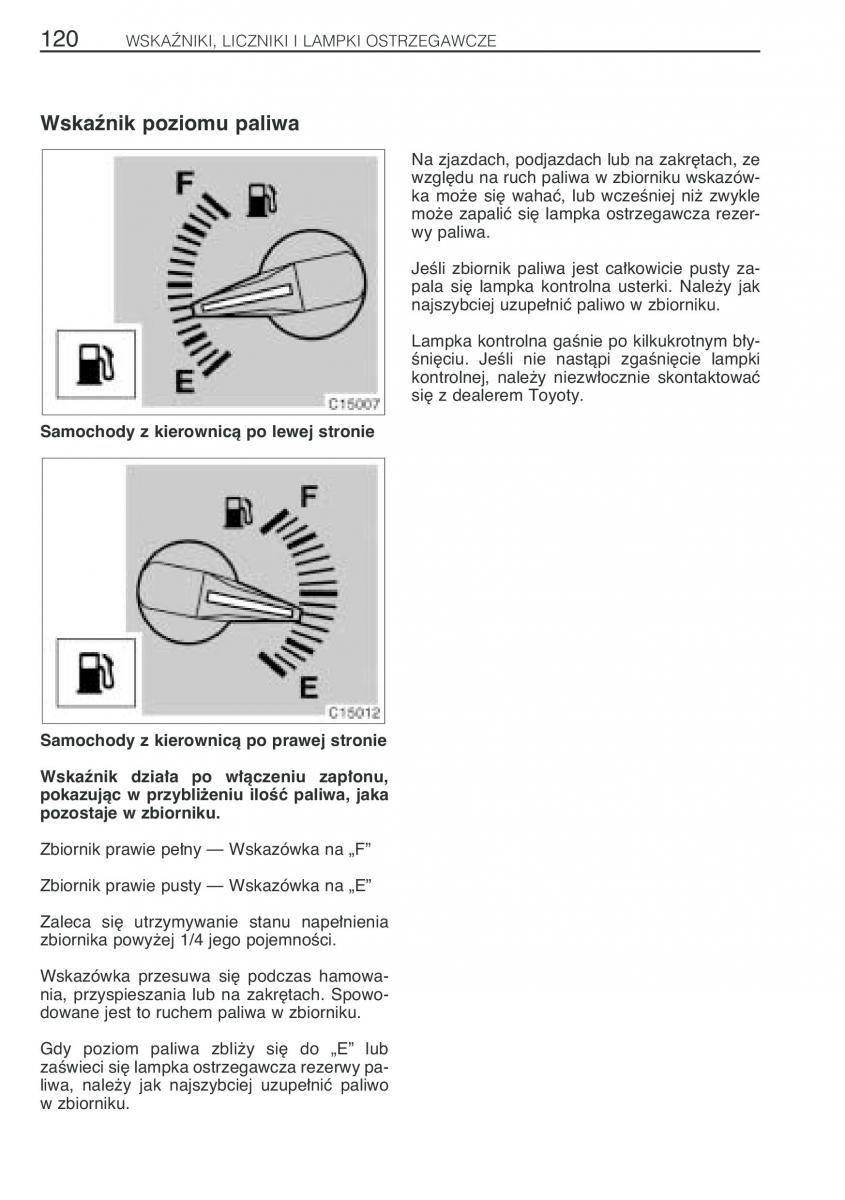 Toyota Previa II 2 instrukcja obslugi / page 129