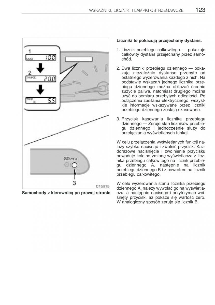 Toyota Previa II 2 instrukcja obslugi / page 132