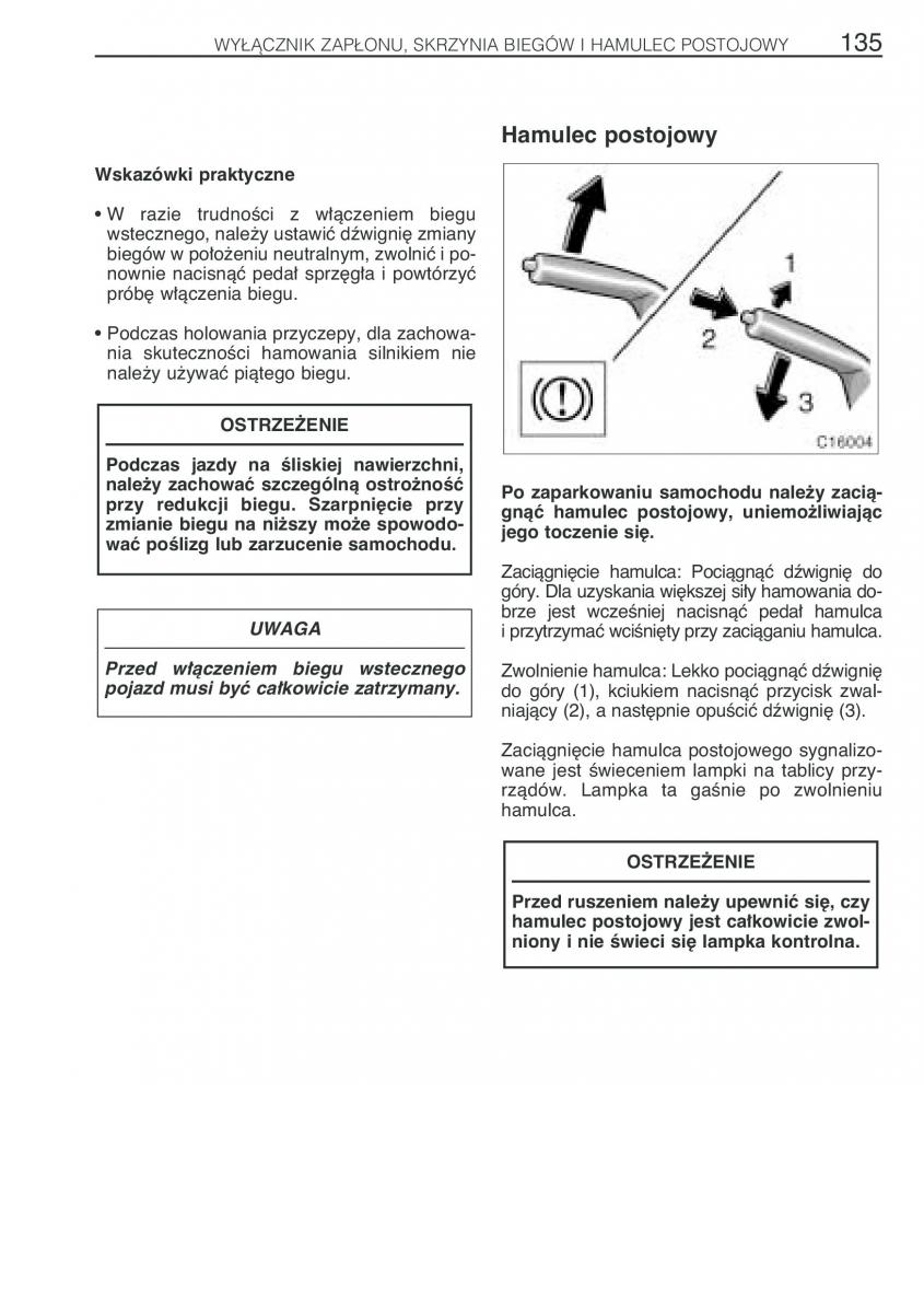 Toyota Previa II 2 instrukcja obslugi / page 144