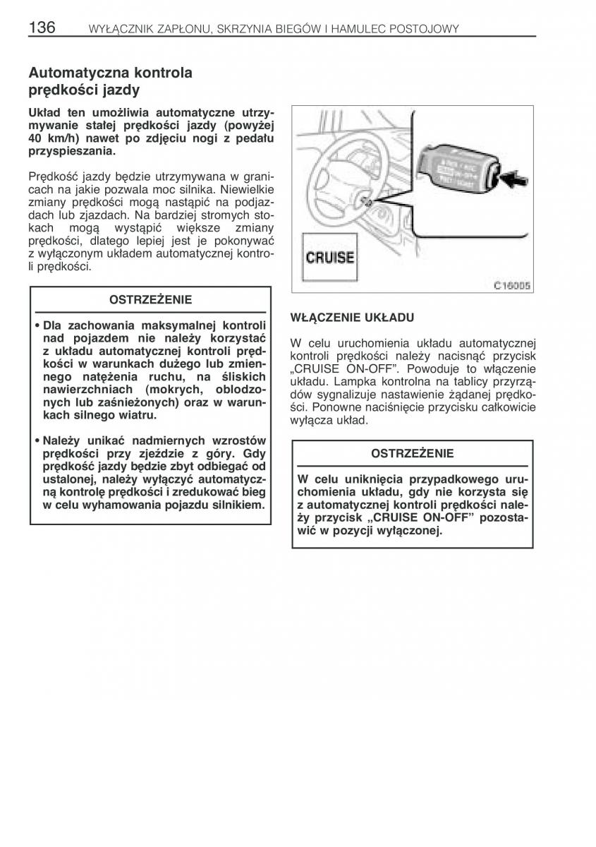 Toyota Previa II 2 instrukcja obslugi / page 145