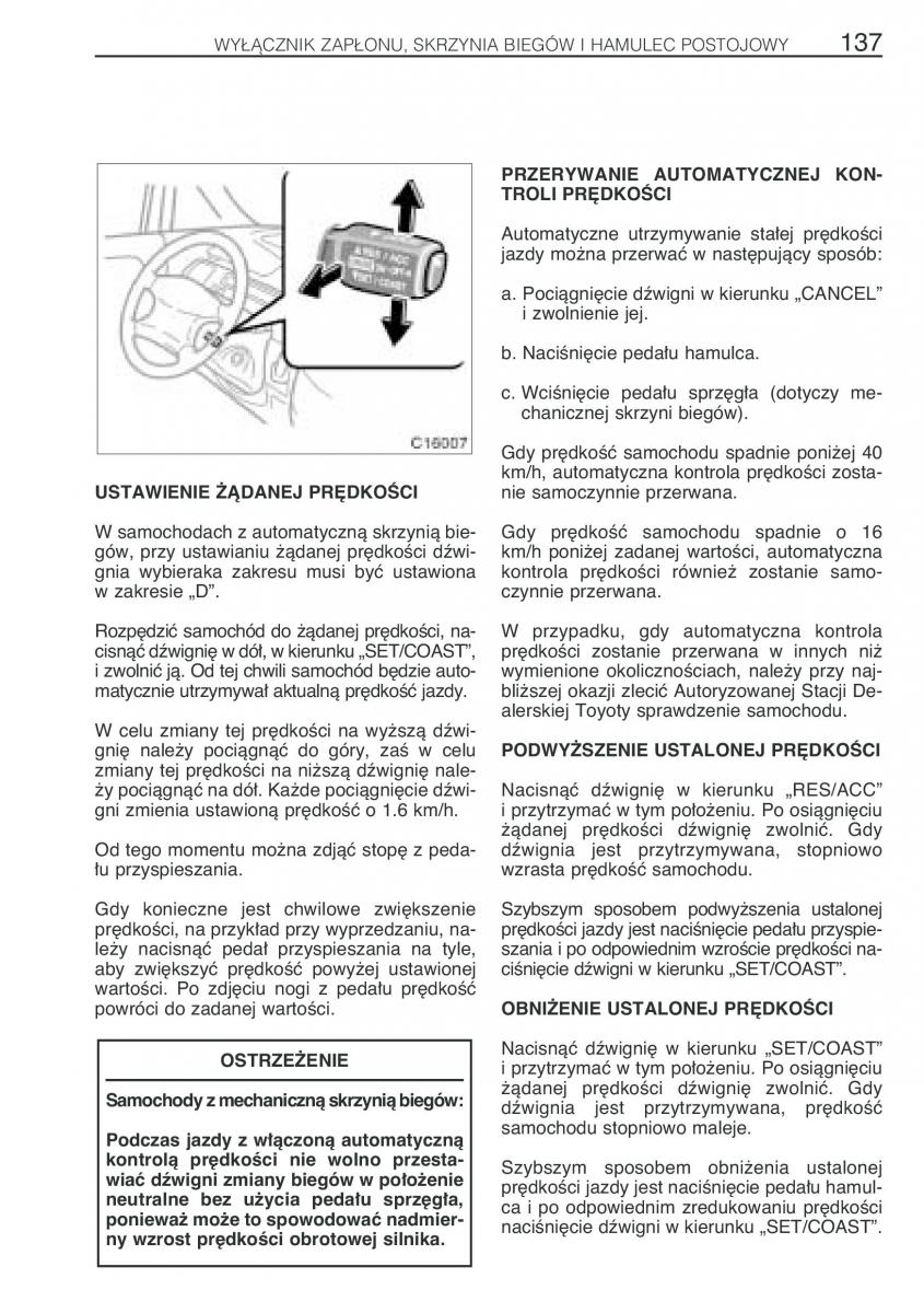 Toyota Previa II 2 instrukcja obslugi / page 146