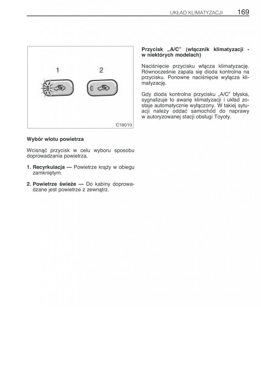 Toyota Previa II 2 instrukcja obslugi / page 178