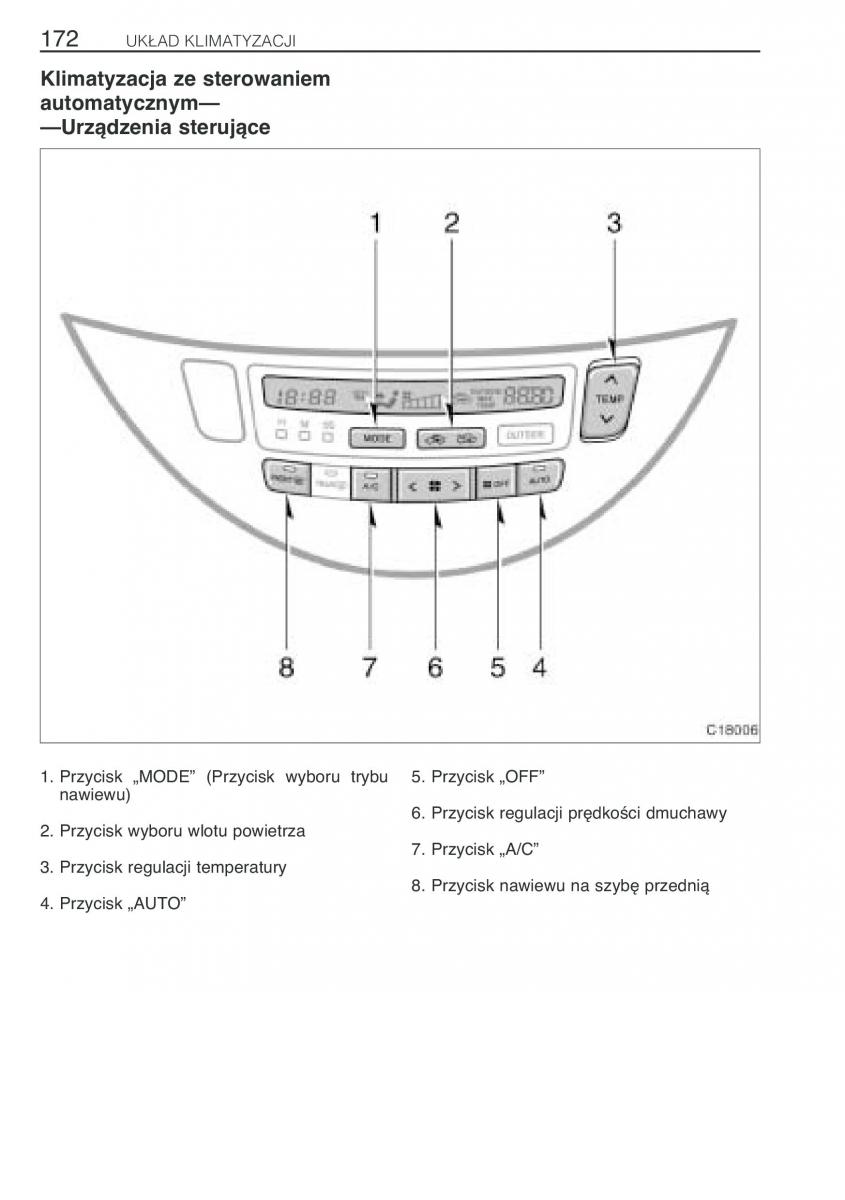 Toyota Previa II 2 instrukcja obslugi / page 181