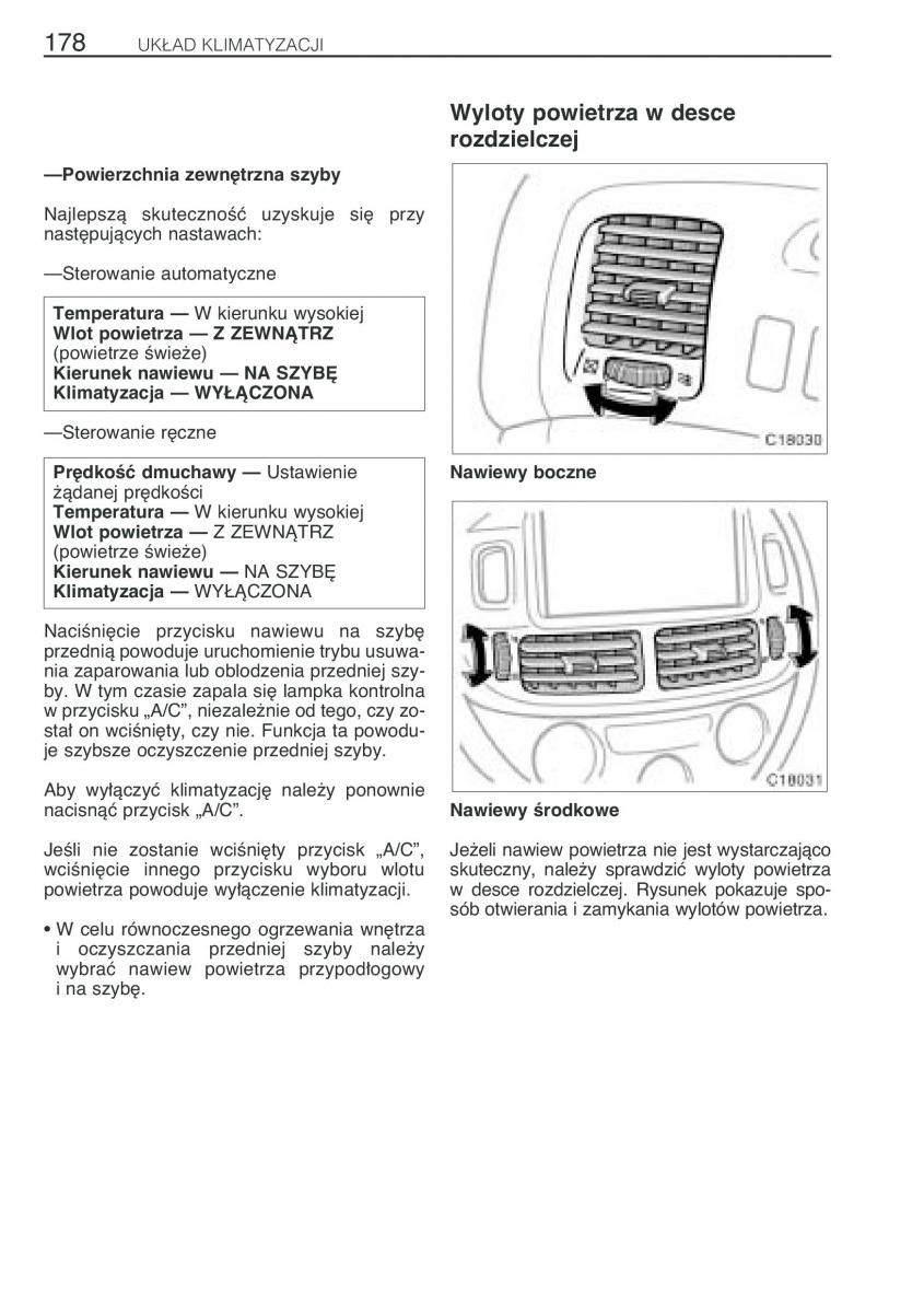 Toyota Previa II 2 instrukcja obslugi / page 187