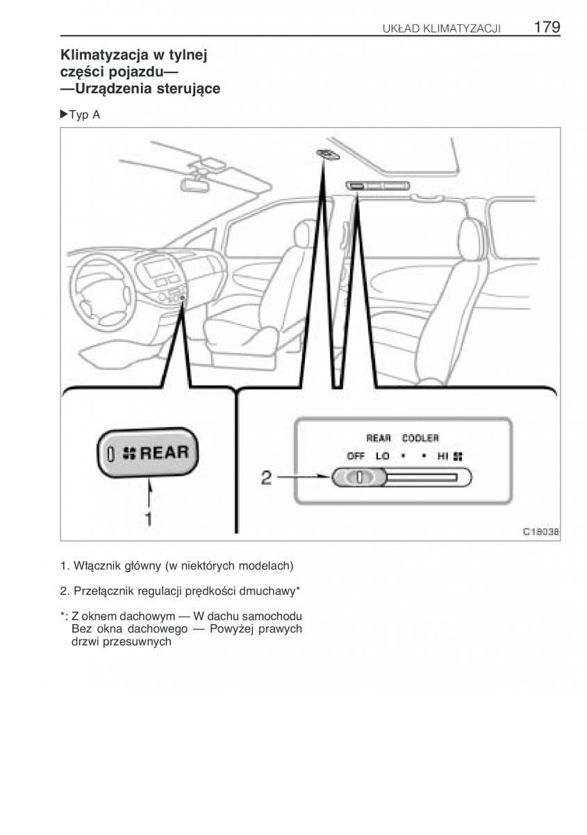 Toyota Previa II 2 instrukcja obslugi / page 188