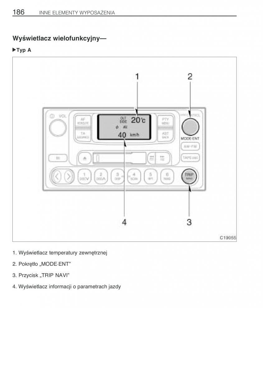 Toyota Previa II 2 instrukcja obslugi / page 195