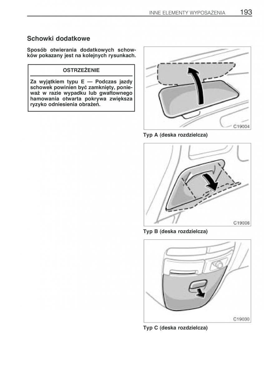 Toyota Previa II 2 instrukcja obslugi / page 202