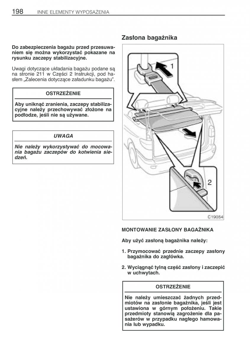 Toyota Previa II 2 instrukcja obslugi / page 207