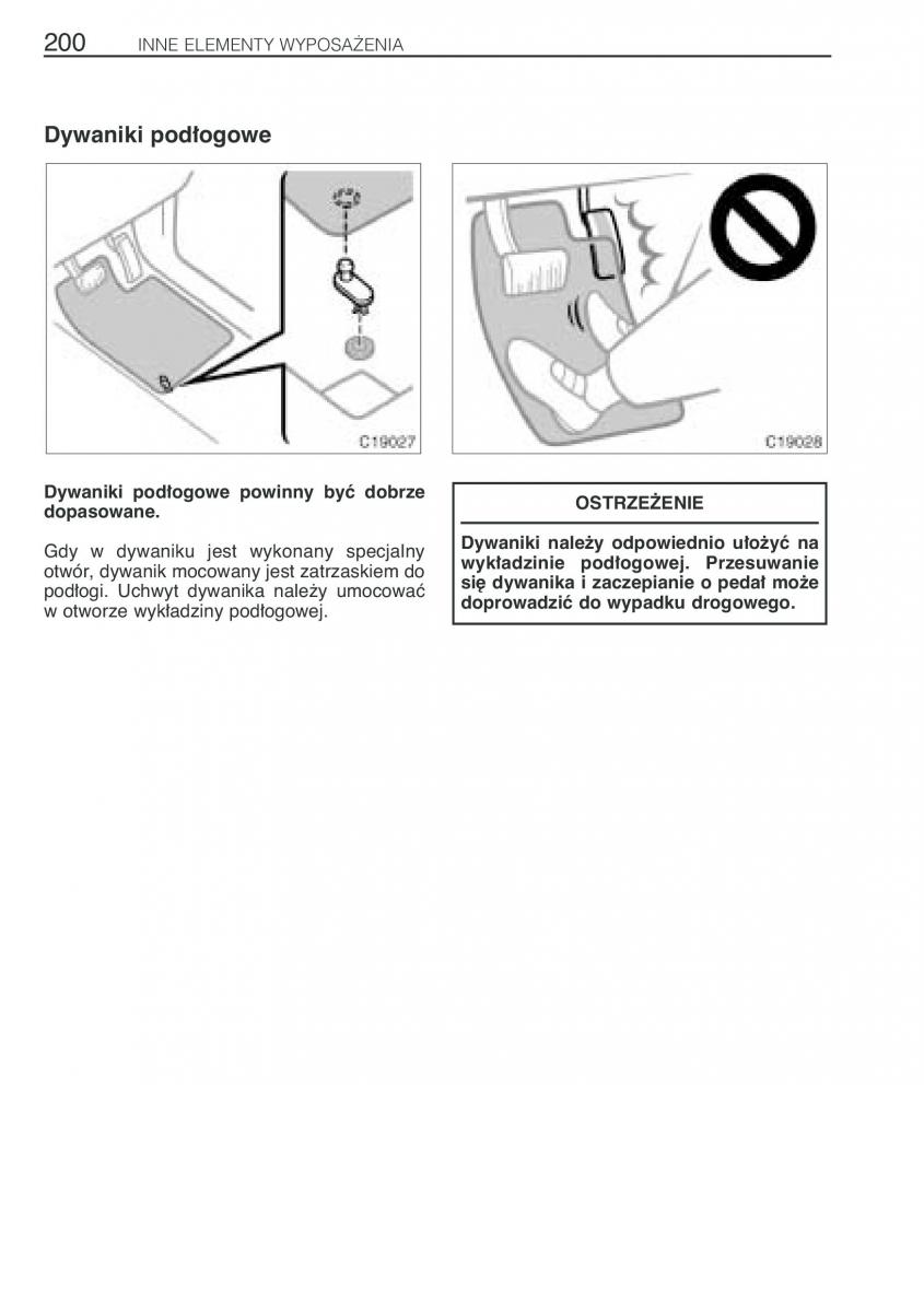 Toyota Previa II 2 instrukcja obslugi / page 209