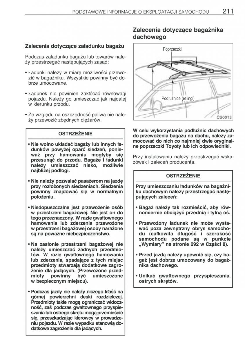 Toyota Previa II 2 instrukcja obslugi / page 220