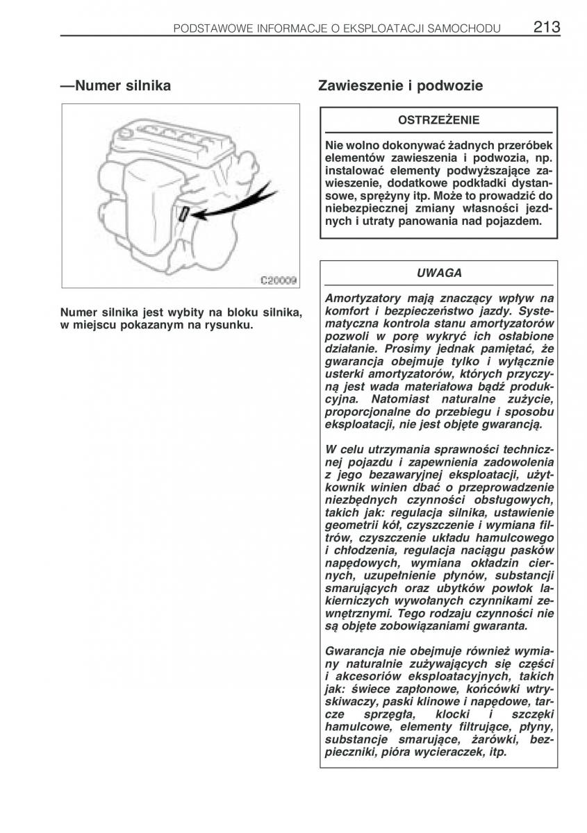 Toyota Previa II 2 instrukcja obslugi / page 222