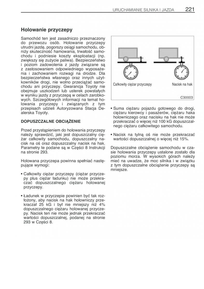 Toyota Previa II 2 instrukcja obslugi / page 230