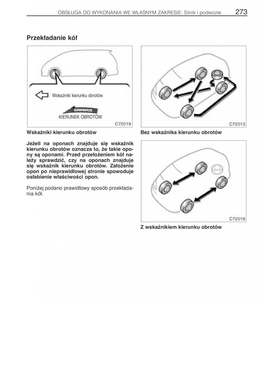 Toyota Previa II 2 instrukcja obslugi / page 282