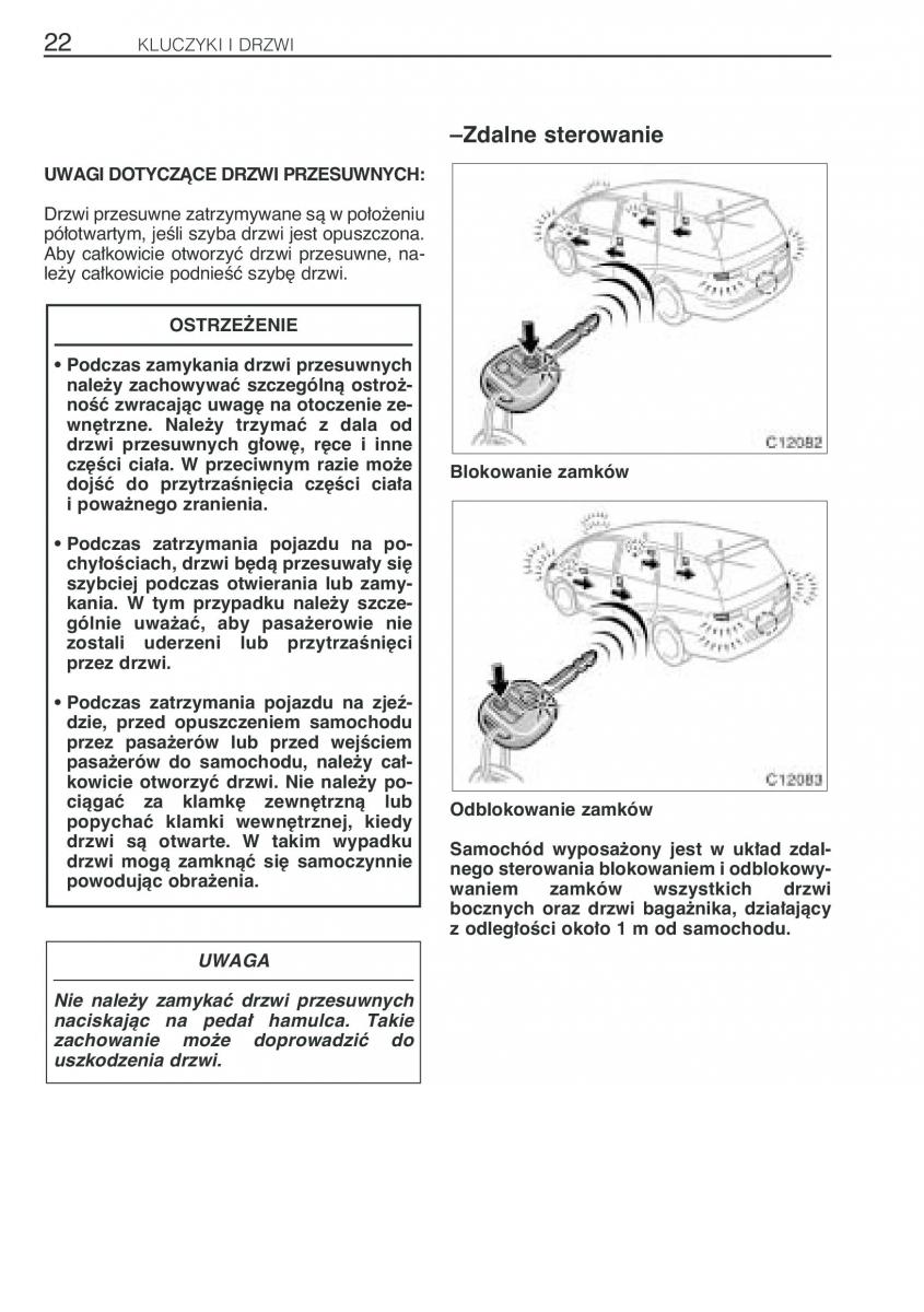 Toyota Previa II 2 instrukcja obslugi / page 31