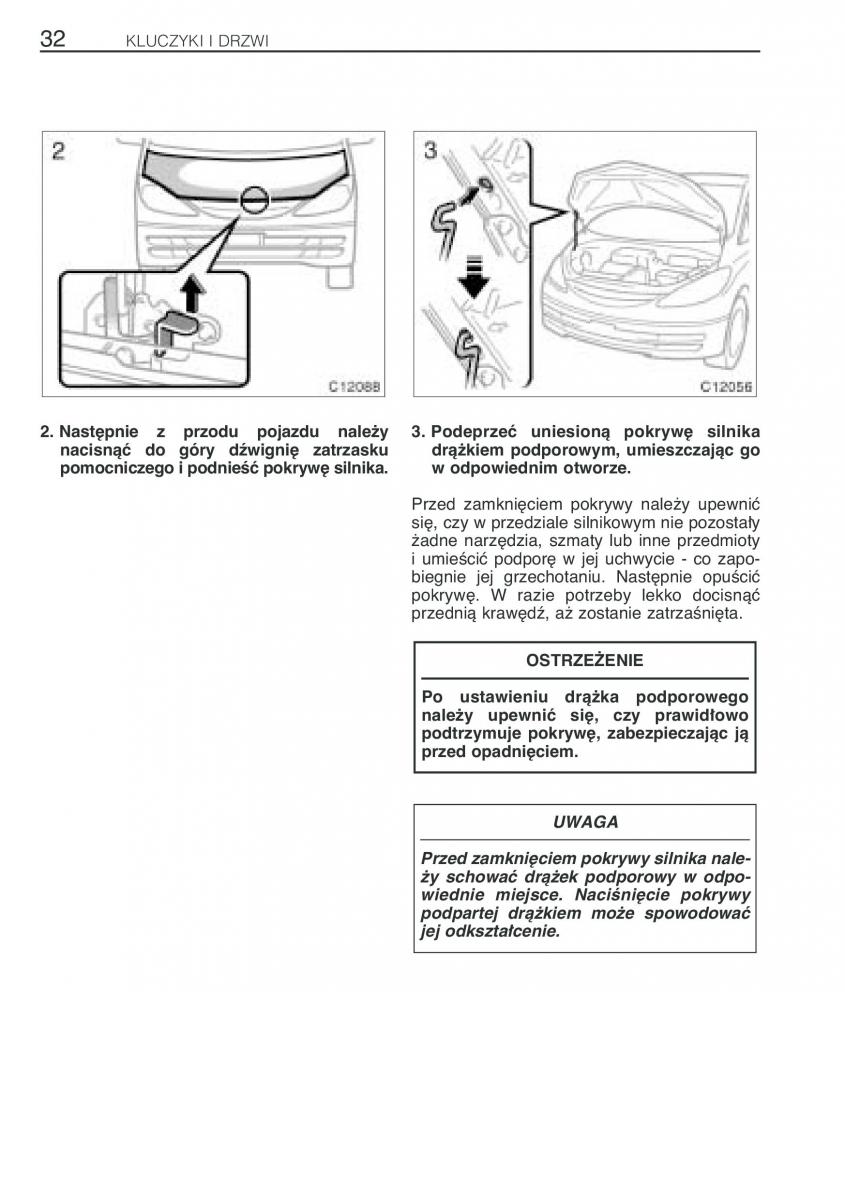 Toyota Previa II 2 instrukcja obslugi / page 41