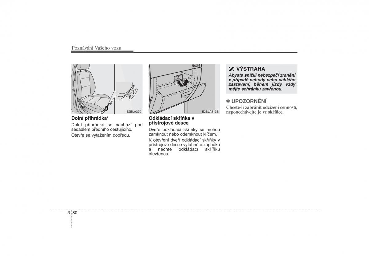 KIA Sorento I 1 navod k obsludze / page 89