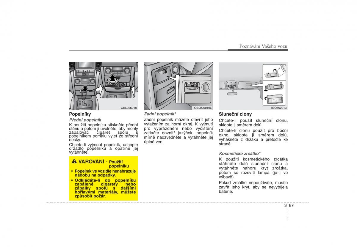 KIA Sorento I 1 navod k obsludze / page 96