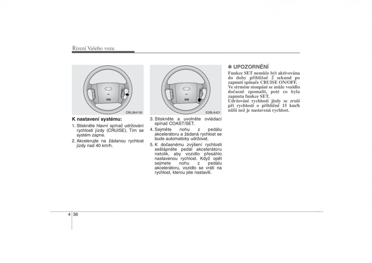 KIA Sorento I 1 navod k obsludze / page 142