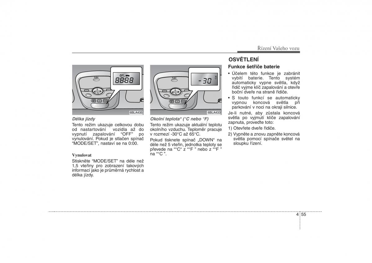 KIA Sorento I 1 navod k obsludze / page 161