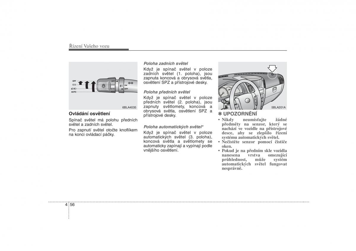 KIA Sorento I 1 navod k obsludze / page 162