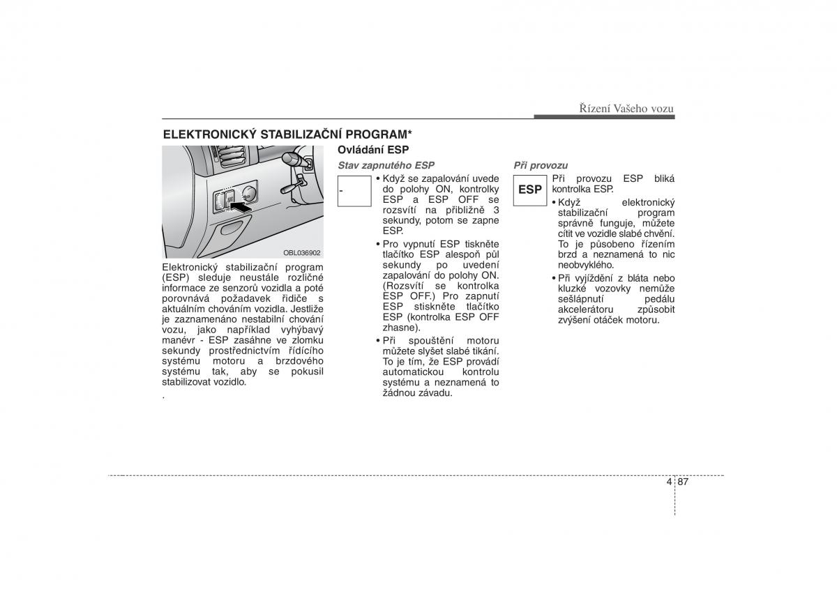 KIA Sorento I 1 navod k obsludze / page 193