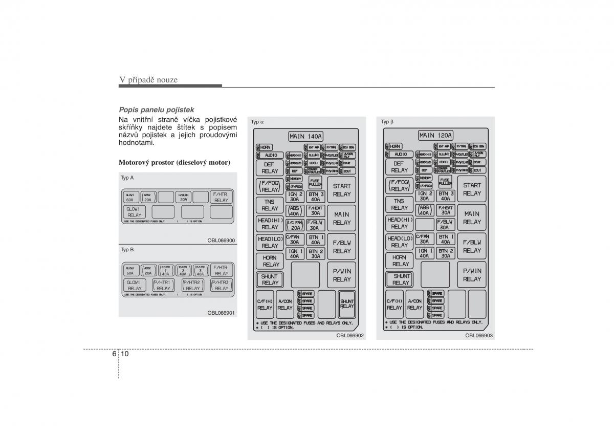 KIA Sorento I 1 navod k obsludze / page 251