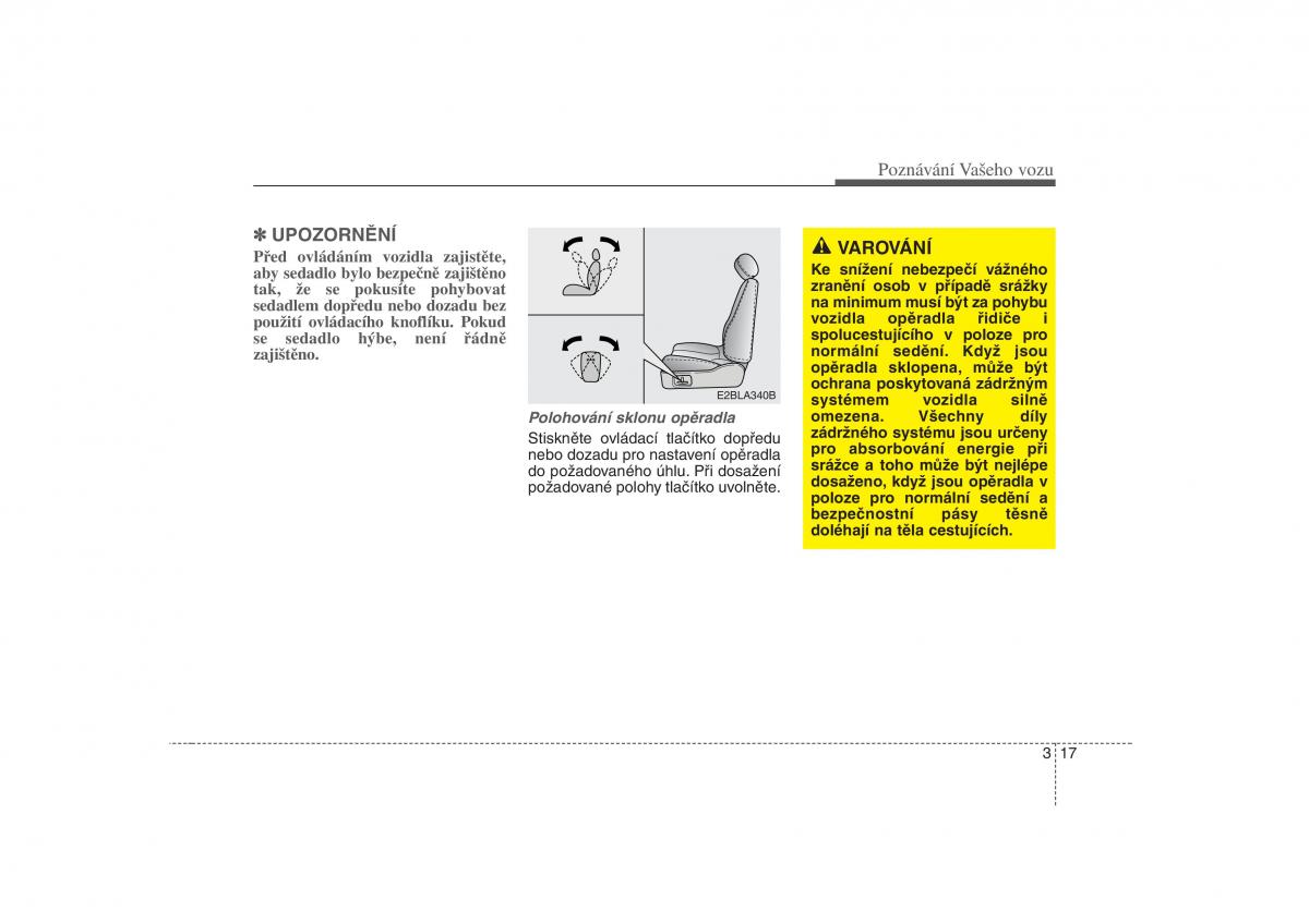 KIA Sorento I 1 navod k obsludze / page 26