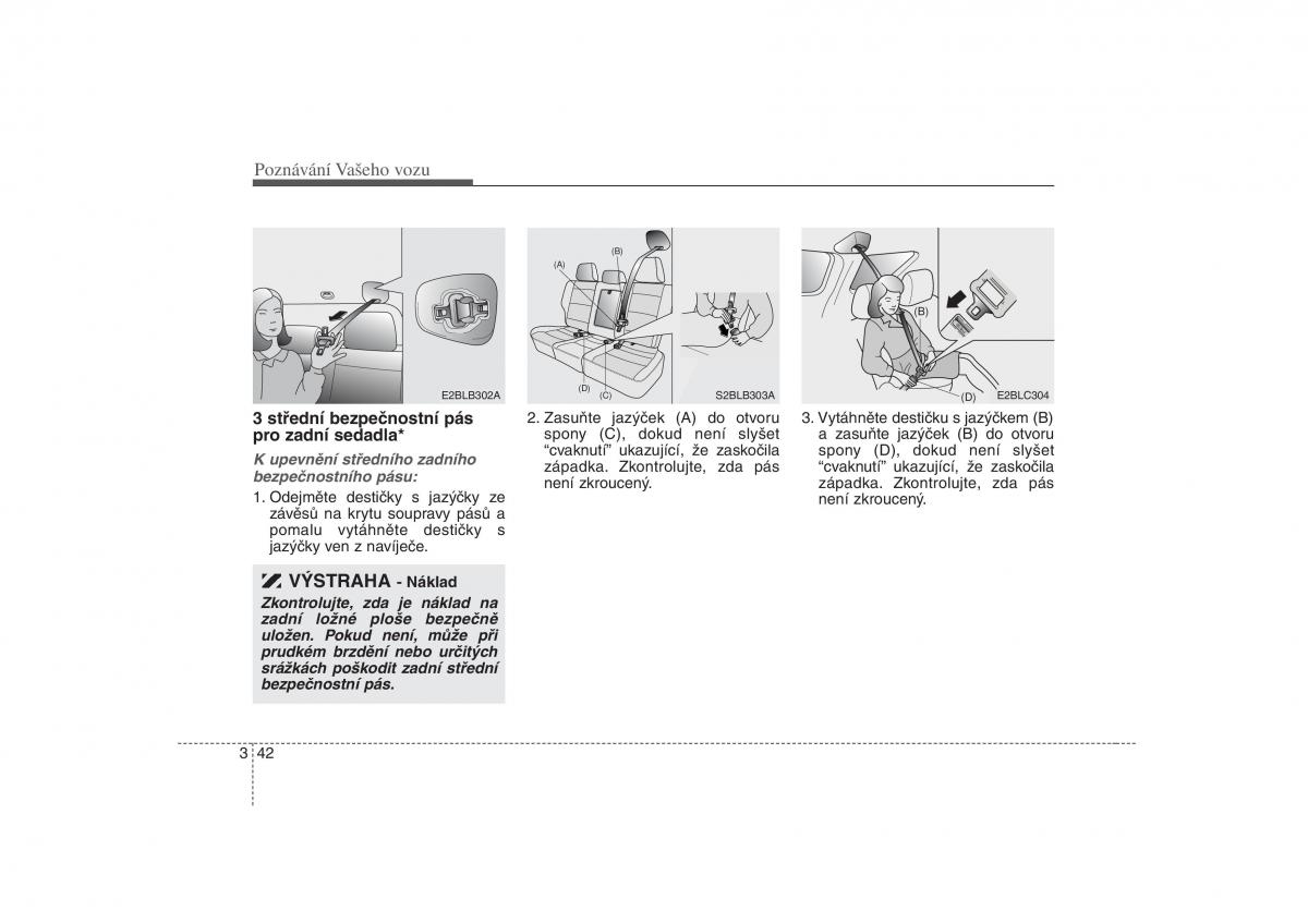 KIA Sorento I 1 navod k obsludze / page 51