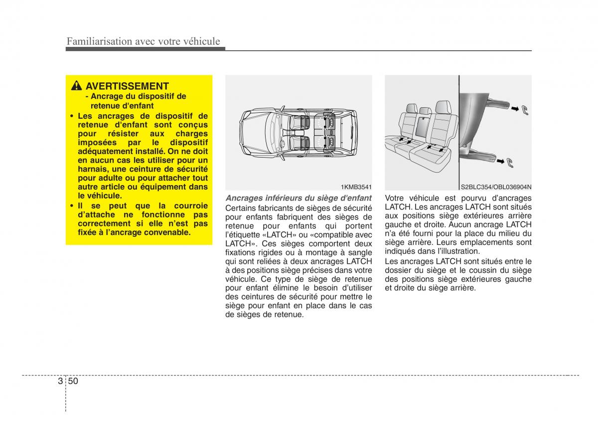 KIA Sorento I 1 manuel du proprietaire / page 59