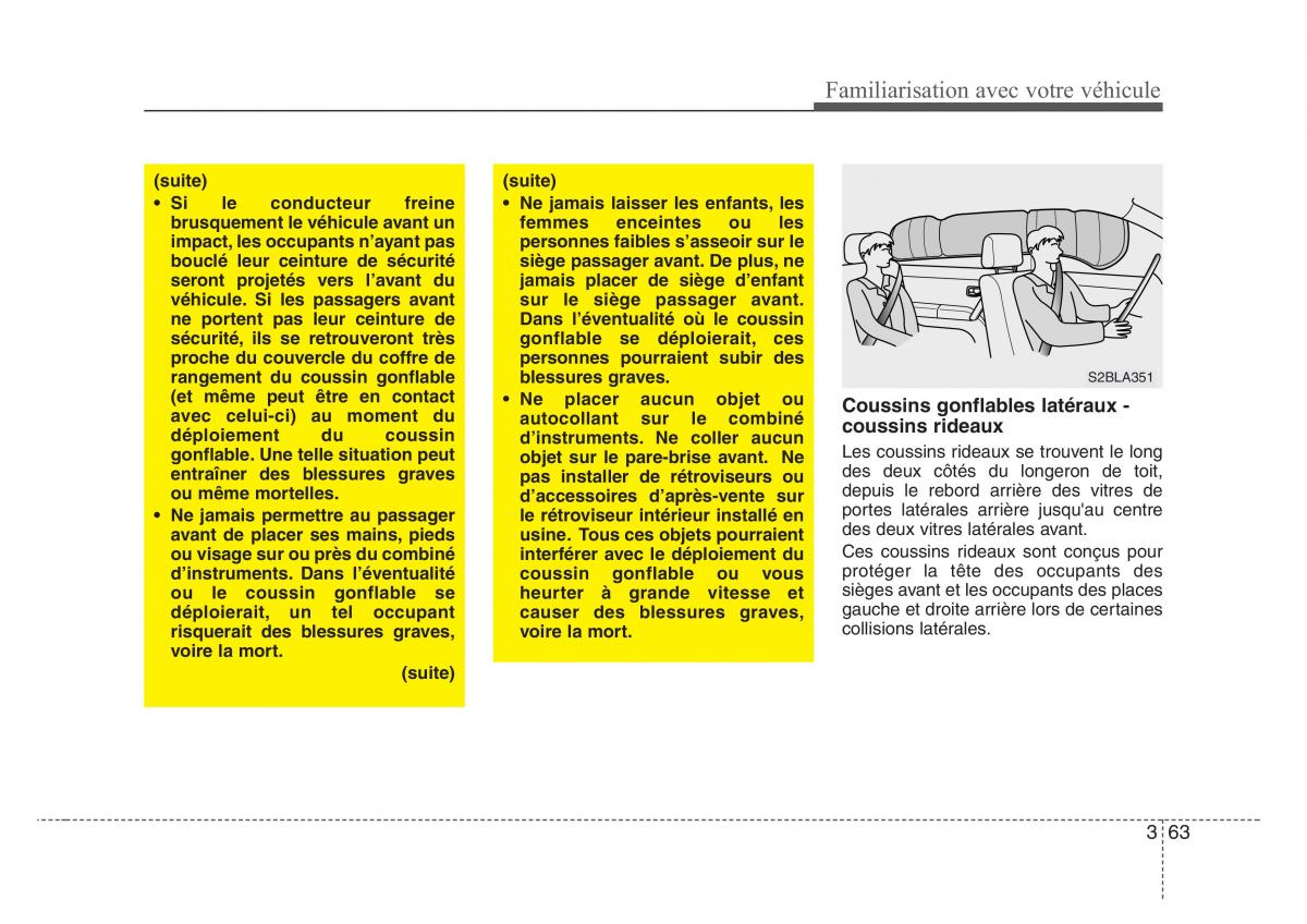 KIA Sorento I 1 manuel du proprietaire / page 72