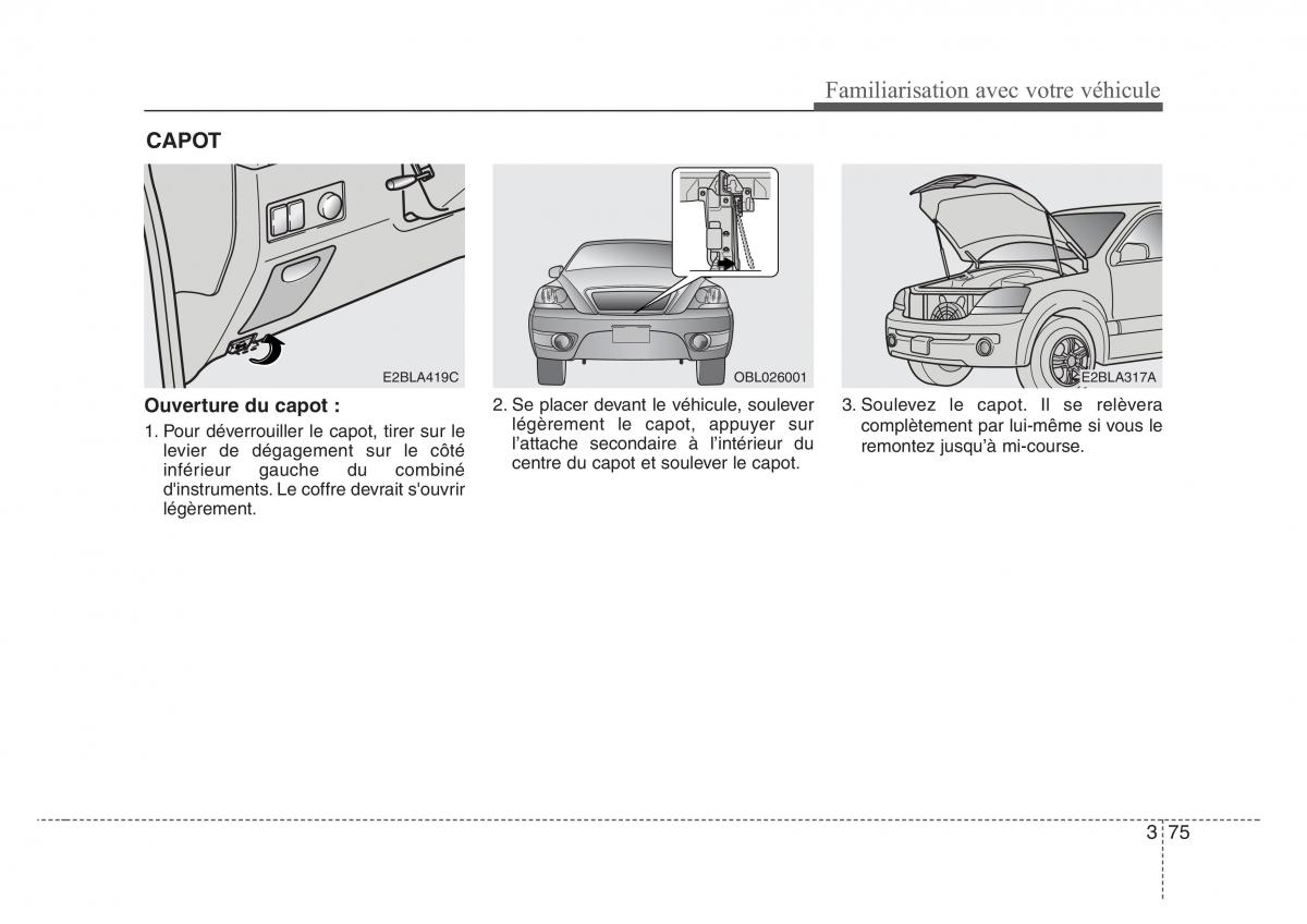 KIA Sorento I 1 manuel du proprietaire / page 84