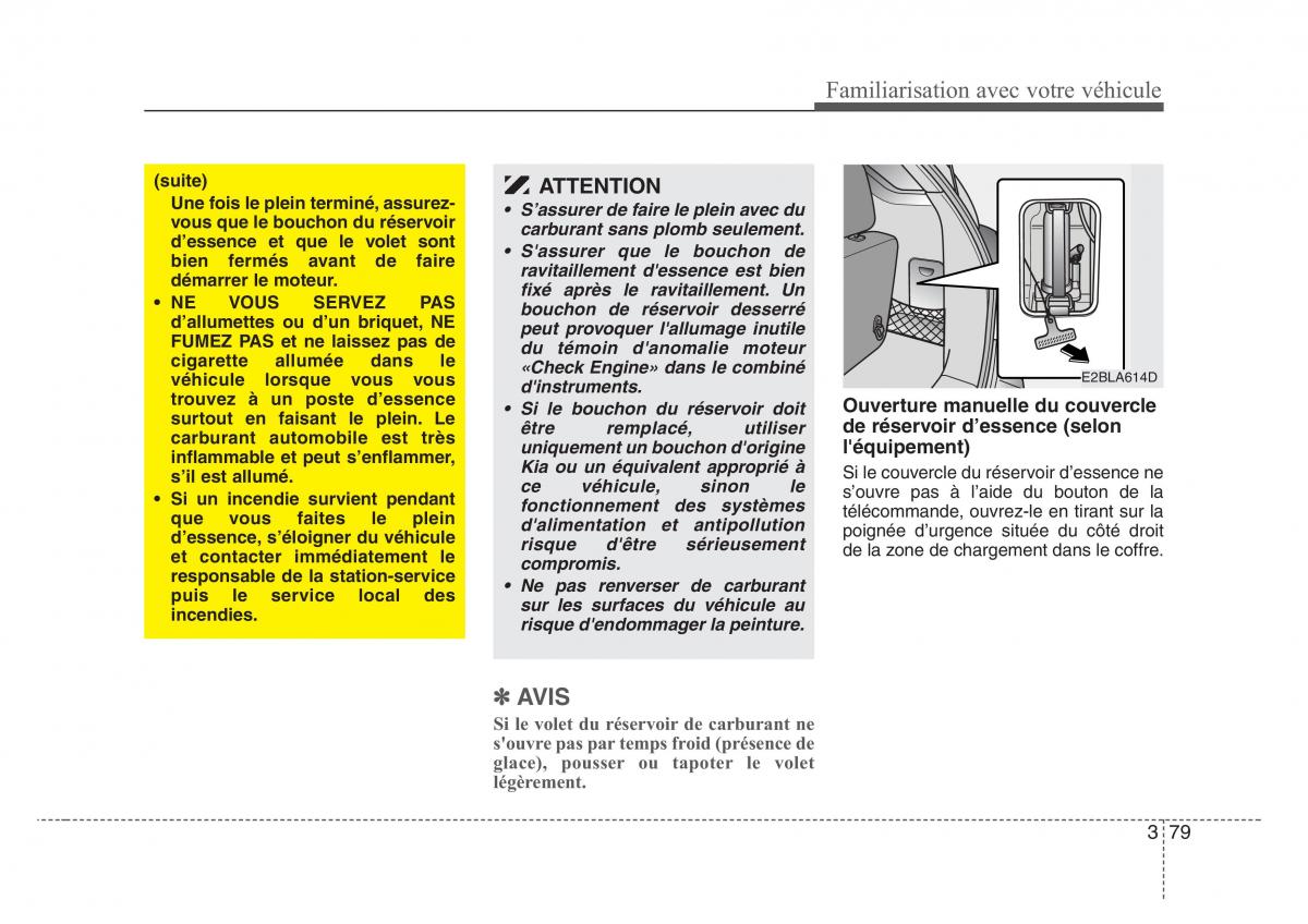 KIA Sorento I 1 manuel du proprietaire / page 88