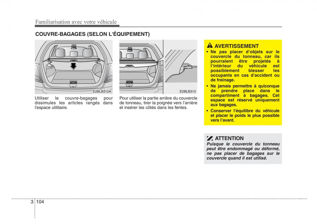 KIA Sorento I 1 manuel du proprietaire / page 113