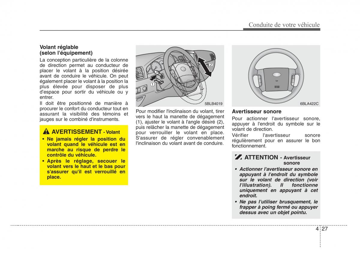 KIA Sorento I 1 manuel du proprietaire / page 166