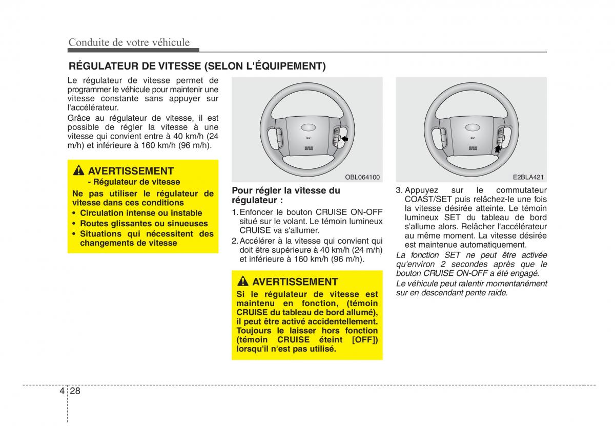 KIA Sorento I 1 manuel du proprietaire / page 167