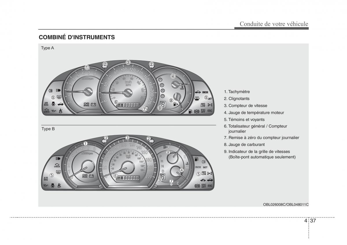 KIA Sorento I 1 manuel du proprietaire / page 176