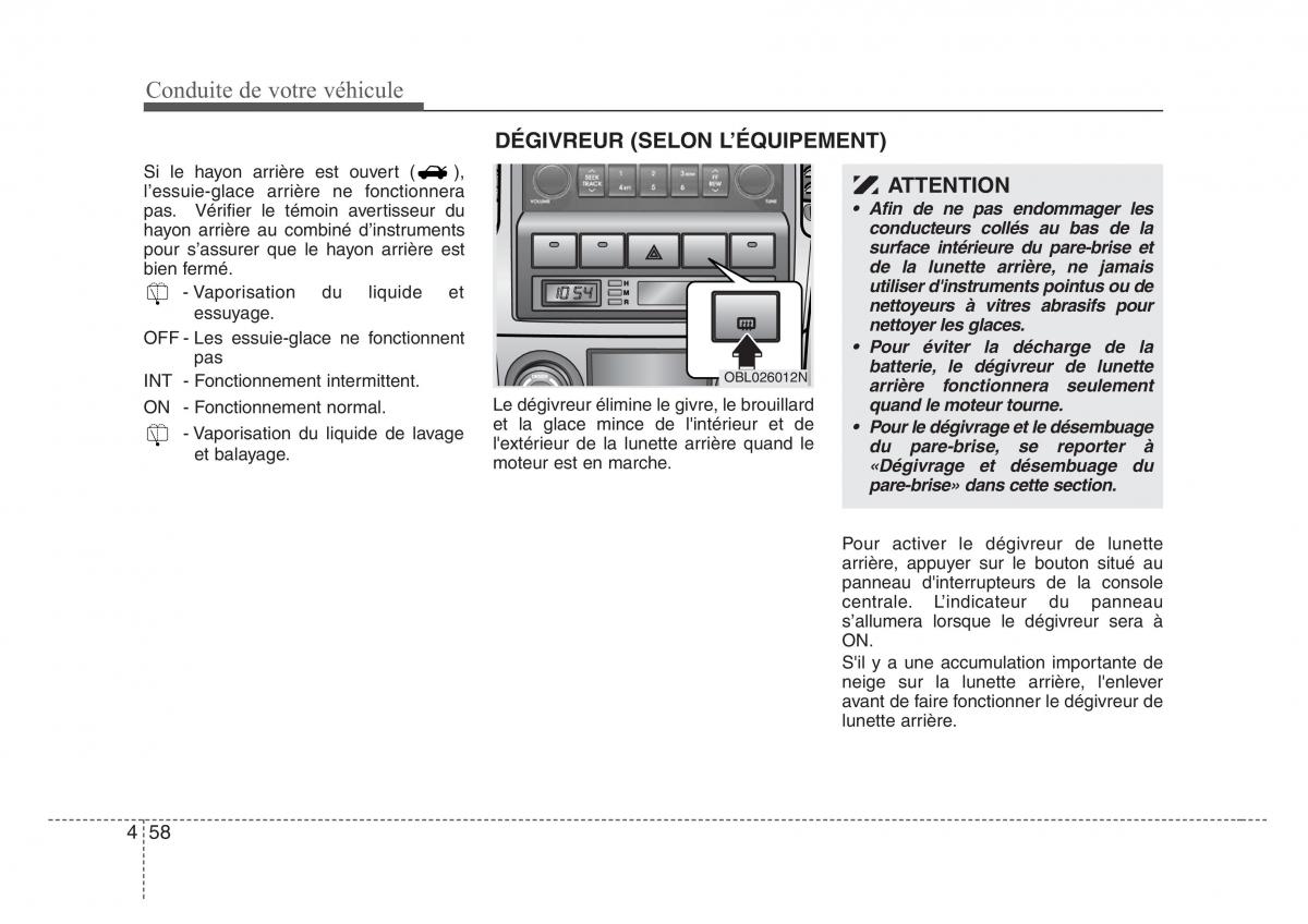 KIA Sorento I 1 manuel du proprietaire / page 197