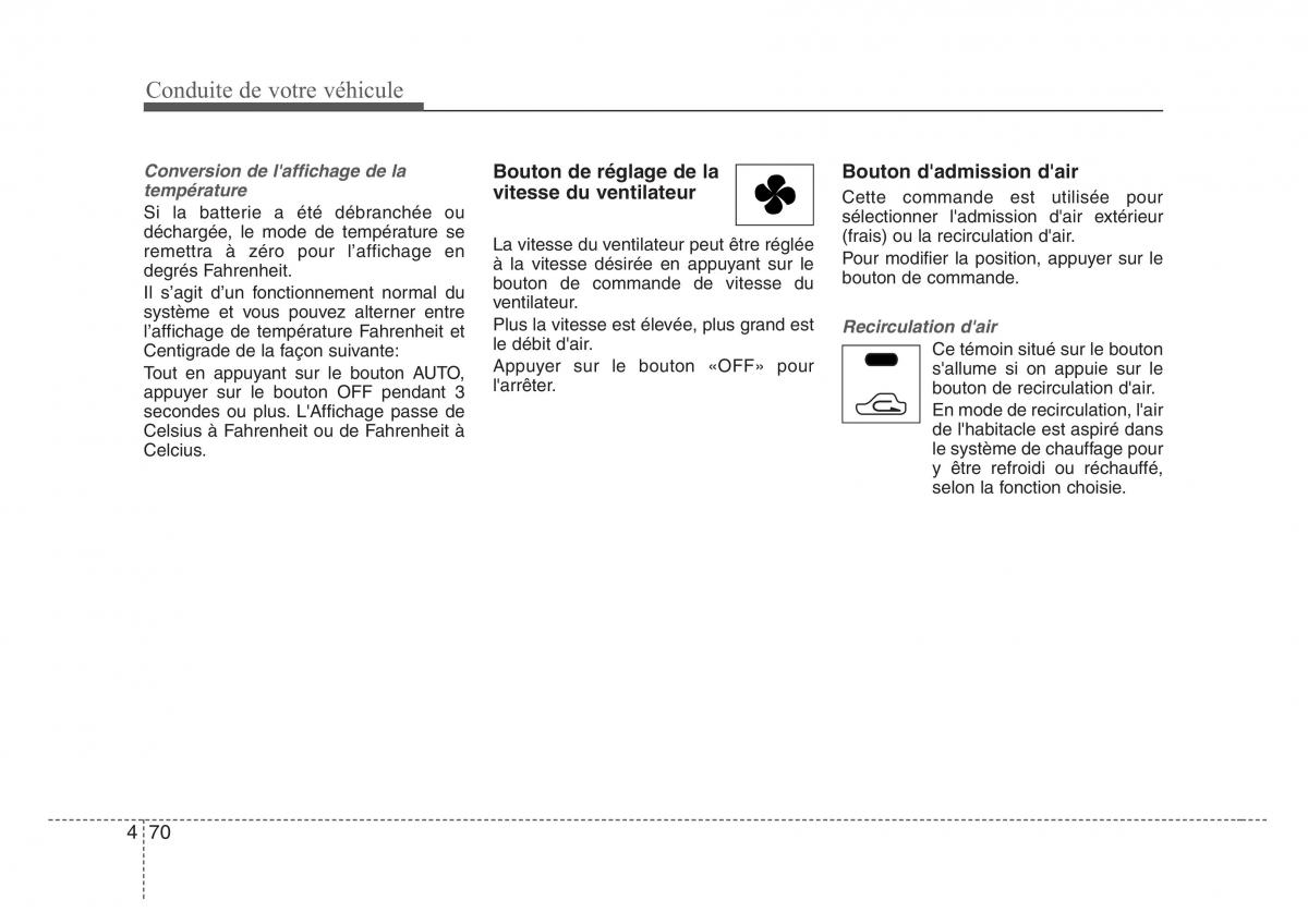 KIA Sorento I 1 manuel du proprietaire / page 209