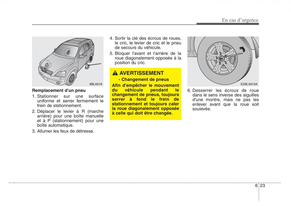 KIA Sorento I 1 manuel du proprietaire / page 264