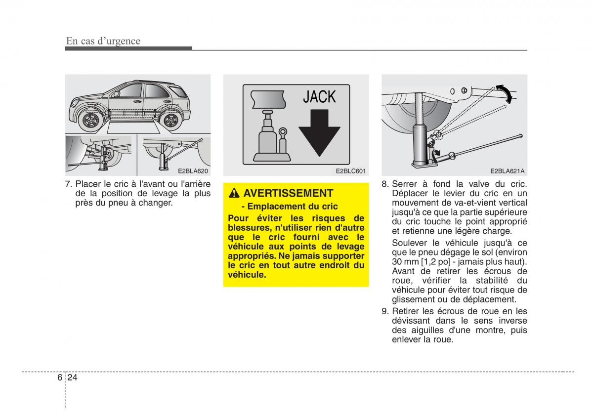 KIA Sorento I 1 manuel du proprietaire / page 265