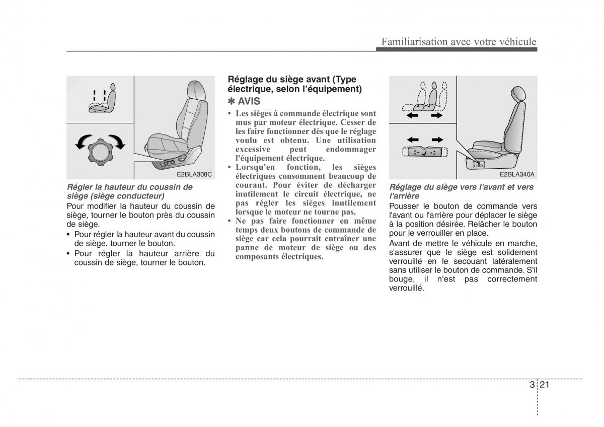 KIA Sorento I 1 manuel du proprietaire / page 30