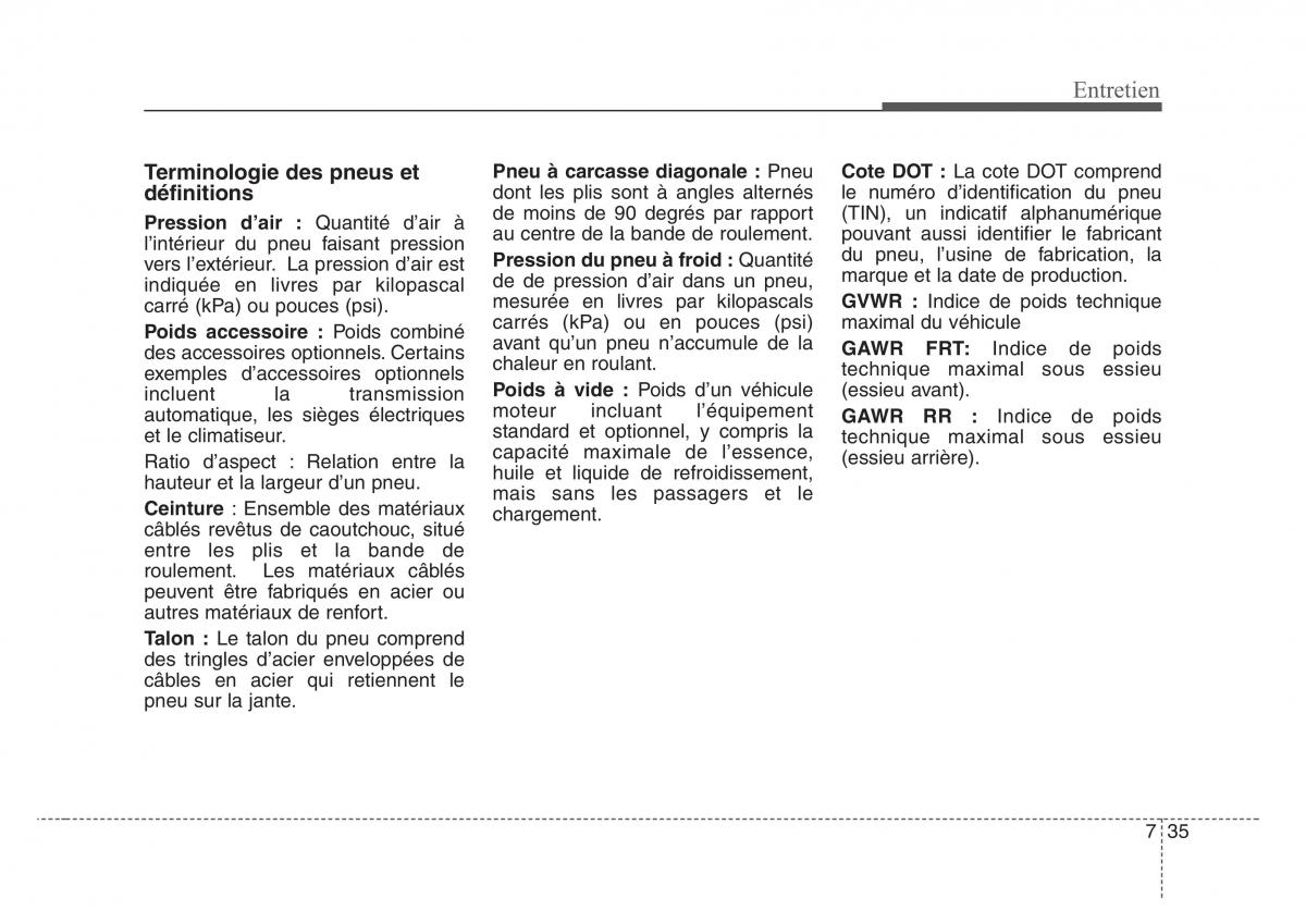 KIA Sorento I 1 manuel du proprietaire / page 301