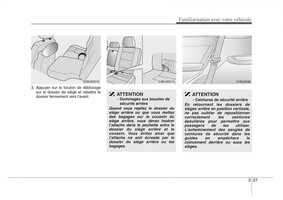 KIA Sorento I 1 manuel du proprietaire / page 36