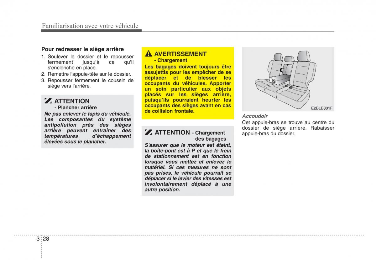 KIA Sorento I 1 manuel du proprietaire / page 37