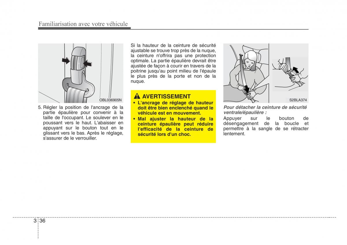 KIA Sorento I 1 manuel du proprietaire / page 45