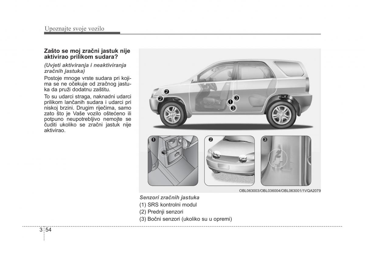 KIA Sorento I 1 vlasnicko uputstvo / page 64