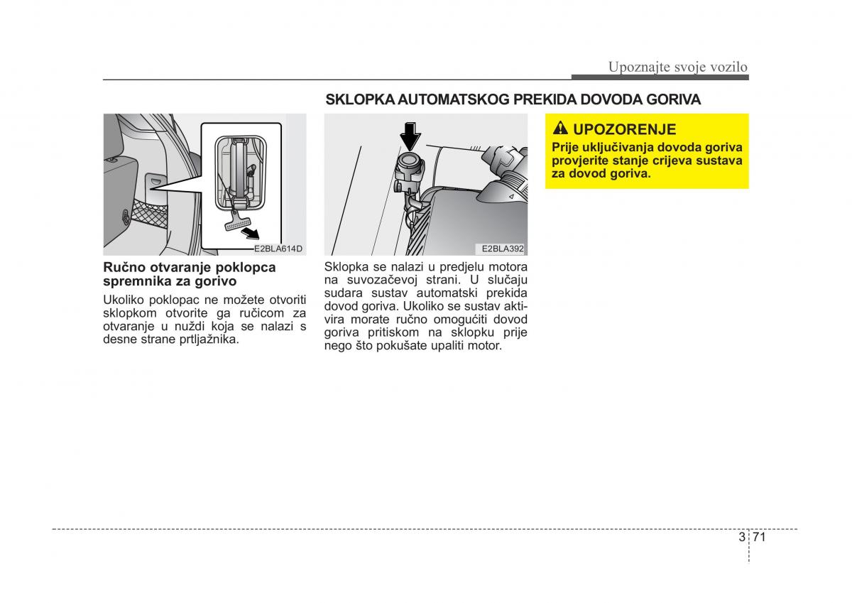 KIA Sorento I 1 vlasnicko uputstvo / page 81