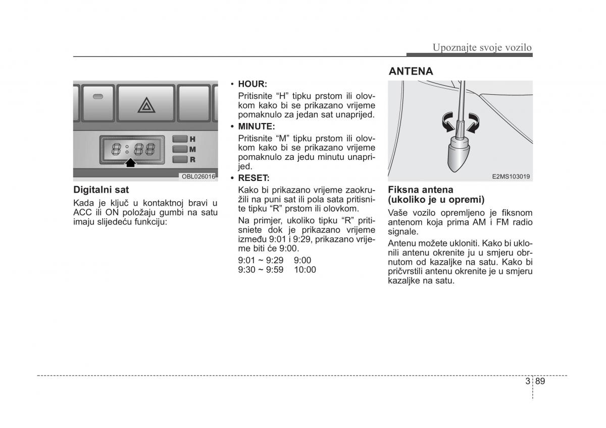 KIA Sorento I 1 vlasnicko uputstvo / page 99