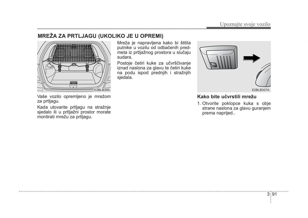 KIA Sorento I 1 vlasnicko uputstvo / page 101